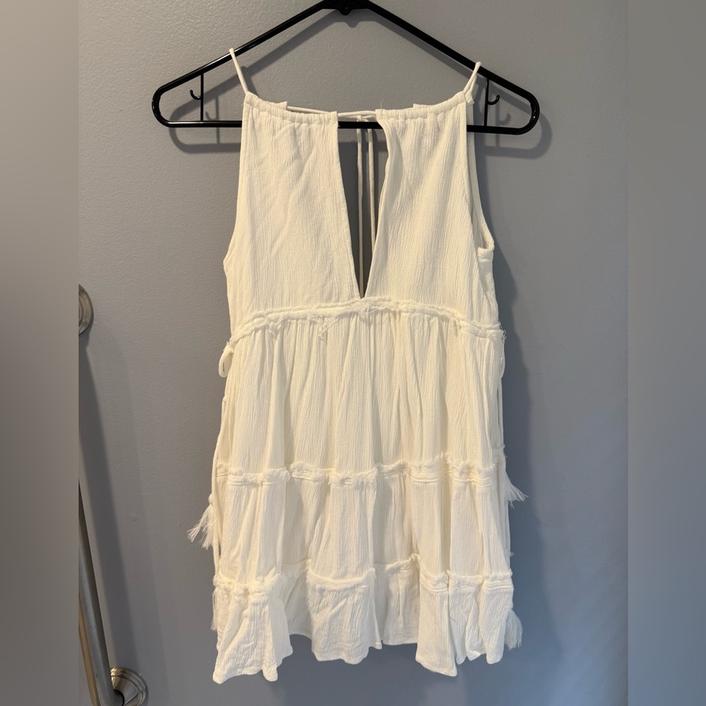 Vici white Sleeveless mini Dress